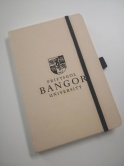 Bangor University Eco A5 Notebook.